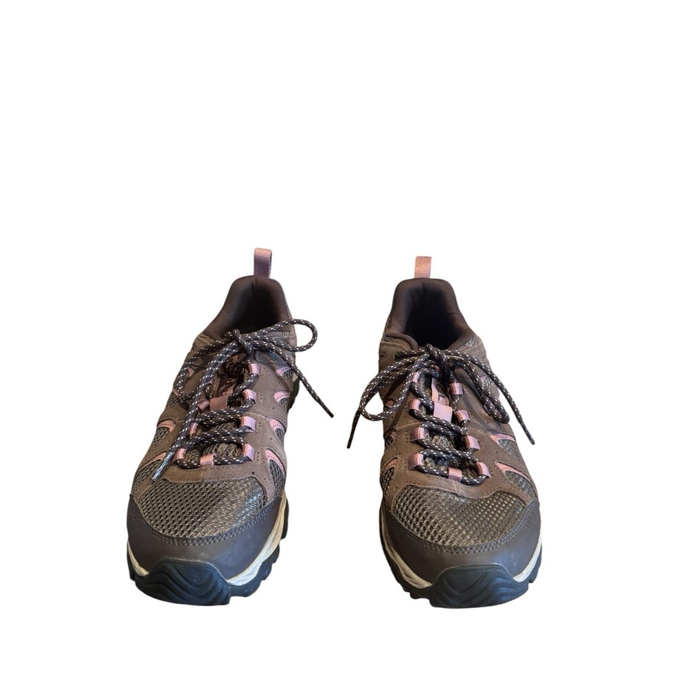 Merrell Women's Pancreas Hiking Shoes Size 10.5 Brown Pink Colorway Mesh Leather